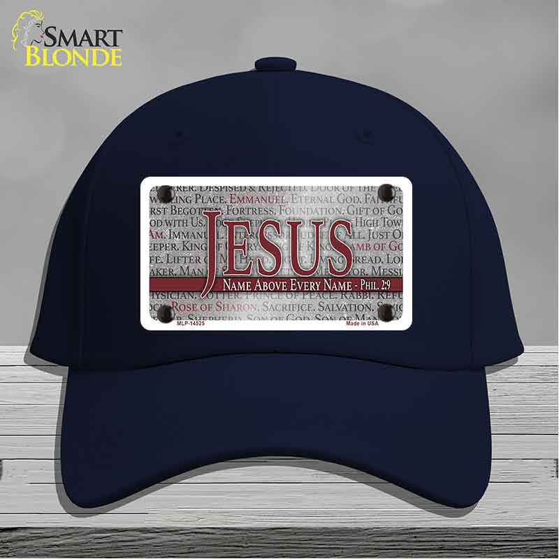 Jesus Name Above Every Name Novelty License Plate Hat HAT-MLP-14525