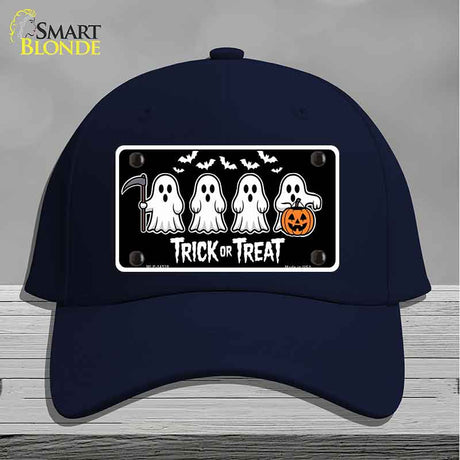 Trick or Treat Ghosts Novelty License Plate Hat HAT-MLP-14528