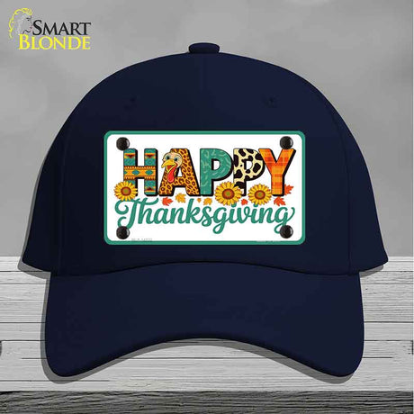 Happy Thanksgiving Novelty License Plate Hat HAT-MLP-14532