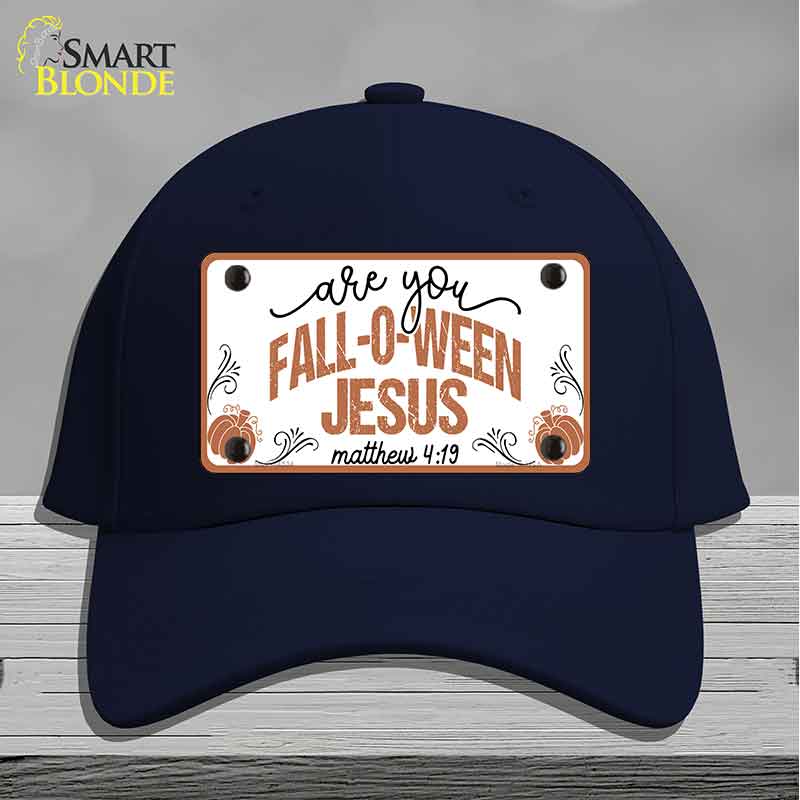 Fall-o-ween Jesus Novelty License Plate Hat HAT-MLP-14534