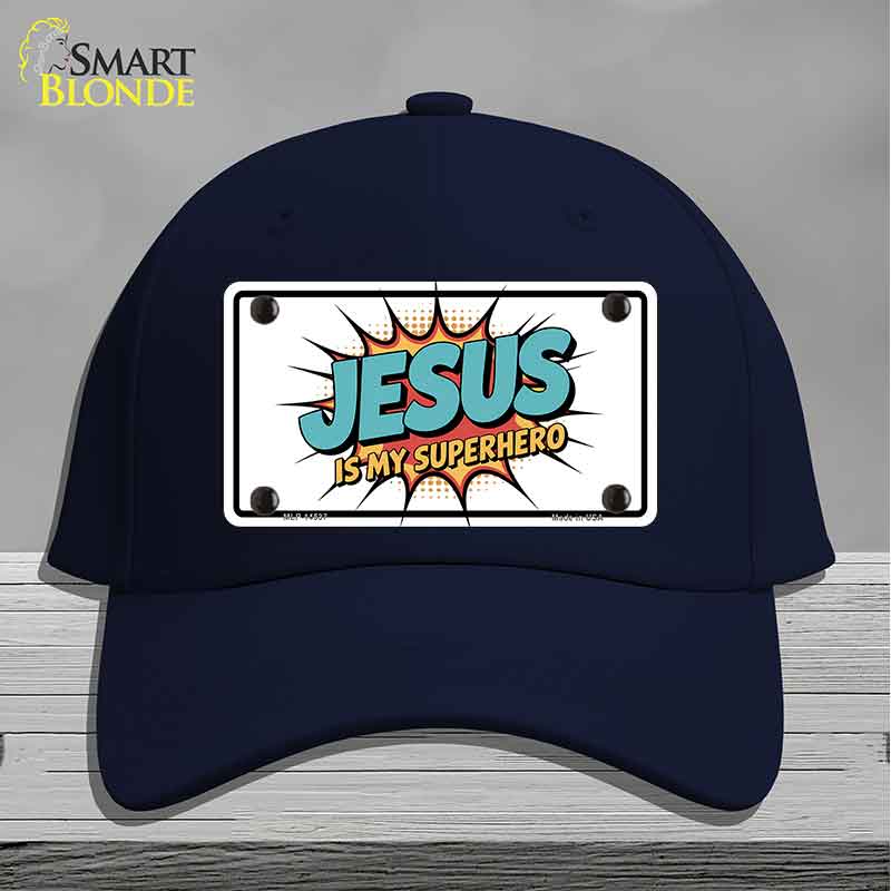 Jesus is My Superhero Novelty License Plate Hat HAT-MLP-14537