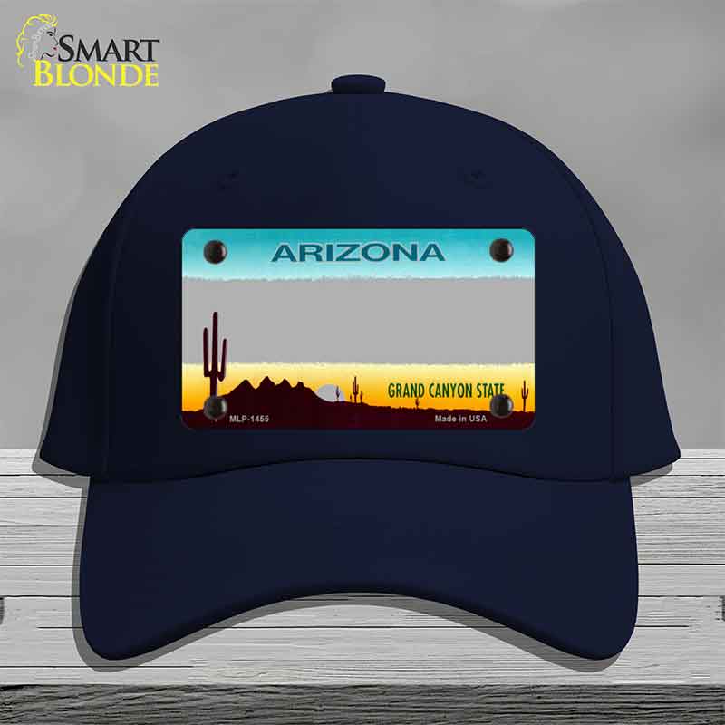 Arizona Gray State Blank Novelty License Plate Hat HAT-MLP-1455