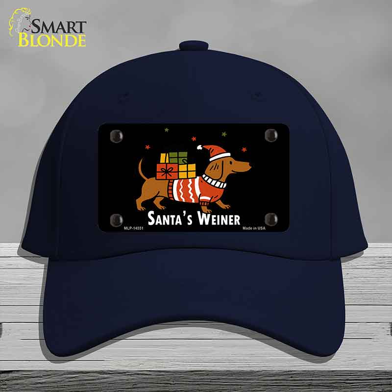 Santas Weiner Novelty License Plate Hat HAT-MLP-14551