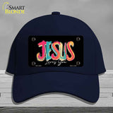 Jesus Loves You Novelty License Plate Hat HAT-MLP-14553