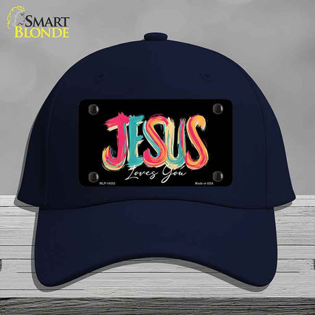 Jesus Loves You Novelty License Plate Hat HAT-MLP-14553
