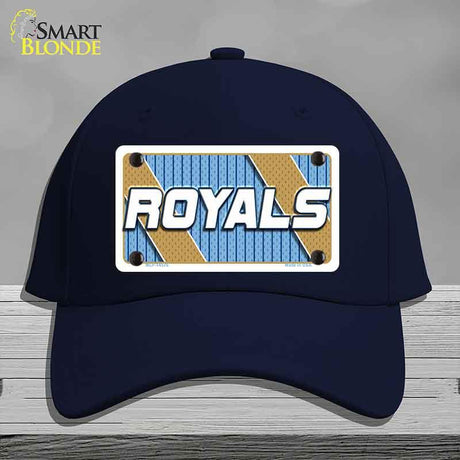 ROYALS Graphic Novelty License Plate Hat HAT-MLP-14576 Cotton Navy