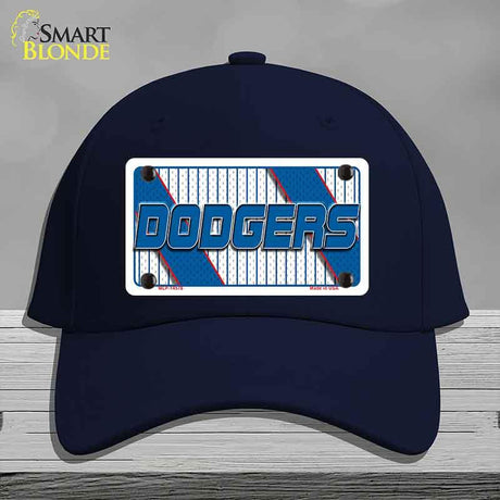DODGERS Graphic Novelty License Plate Hat HAT-MLP-14578 Cotton Navy