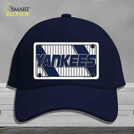 YANKEES Graphic Novelty License Plate Hat HAT-MLP-14583 Cotton Navy