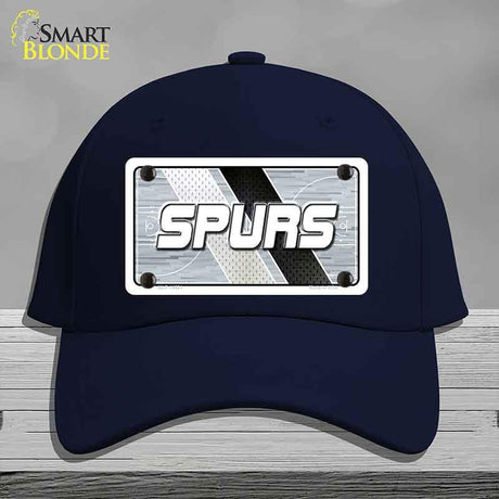 Navy blue cap with 'NETS' logo on a gray background