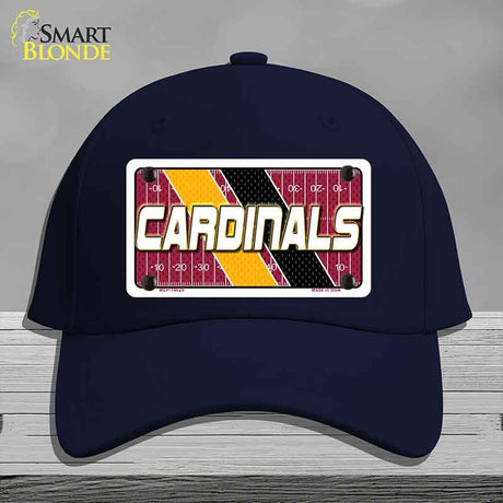 CARDINALS Graphic Novelty License Plate Hat HAT-MLP-14625 Cotton Navy