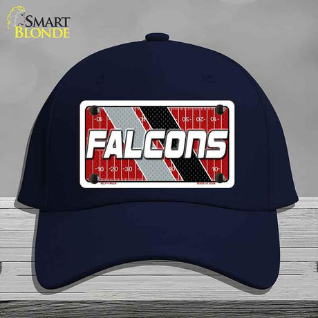 FALCONS Graphic Novelty License Plate Hat HAT-MLP-14626 Cotton Navy
