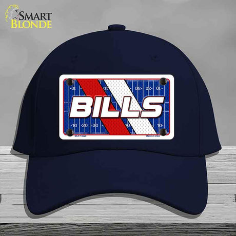 BILLS Graphic Novelty License Plate Hat HAT-MLP-14628 Cotton Navy