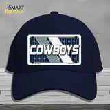 COWBOYS Graphic Novelty License Plate Hat HAT-MLP-14633 Cotton Navy
