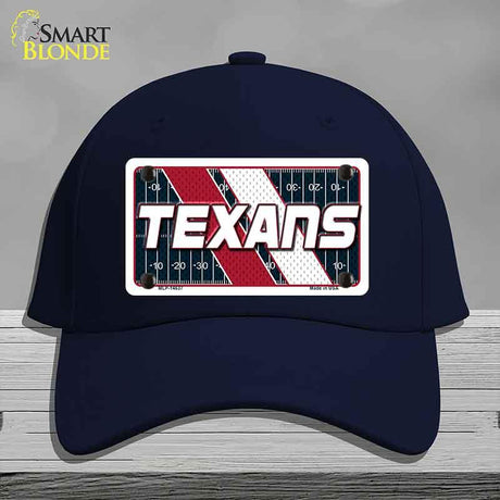 TEXANS Graphic Novelty License Plate Hat HAT-MLP-14637 Cotton Navy