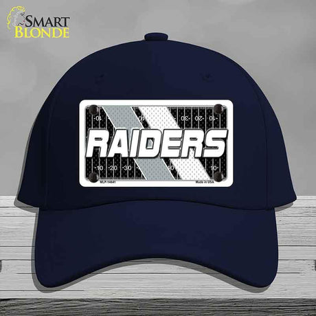 RAIDERS Graphic Novelty License Plate Hat HAT-MLP-14641 Cotton Navy