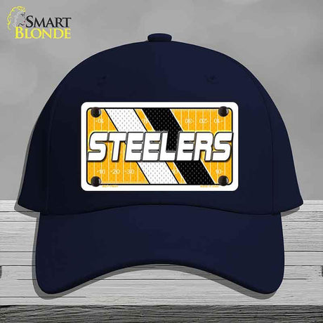 STEELERS Graphic Novelty License Plate Hat HAT-MLP-14651 Cotton Navy