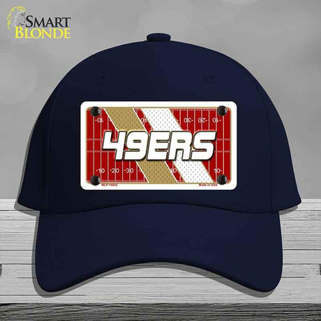 49ERS Graphic Novelty License Plate Hat HAT-MLP-14652 Cotton Navy