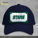 STARS Graphic Novelty License Plate Hat HAT-MLP-14665 Cotton Navy