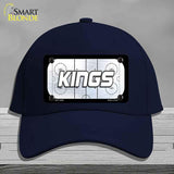 KINGS Graphic Novelty License Plate Hat HAT-MLP-14669 Cotton Navy