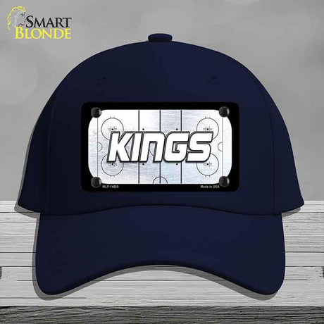 KINGS Graphic Novelty License Plate Hat HAT-MLP-14669 Cotton Navy
