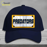 PREDATORS Graphic Novelty License Plate Hat HAT-MLP-14672 Cotton Navy