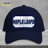 MAPLE LEAFS Graphic Novelty License Plate Hat HAT-MLP-14683 Cotton Navy
