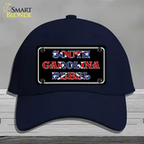 South Carolina Rebel Novelty License Plate Hat Cotton / Navy