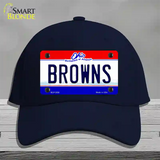 Browns Ohio State Novelty License Plate Hat Cotton / Navy