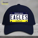 Eagles Pennsylvania State Novelty License Plate Hat Cotton / Navy