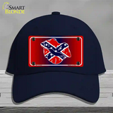 Rebel Kiss Novelty License Plate Hat Cotton / Navy