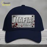 Mafia Staff Car Novelty License Plate Hat Cotton / Navy