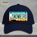 Snowbird Arizona Novelty License Plate Hat Cotton / Navy