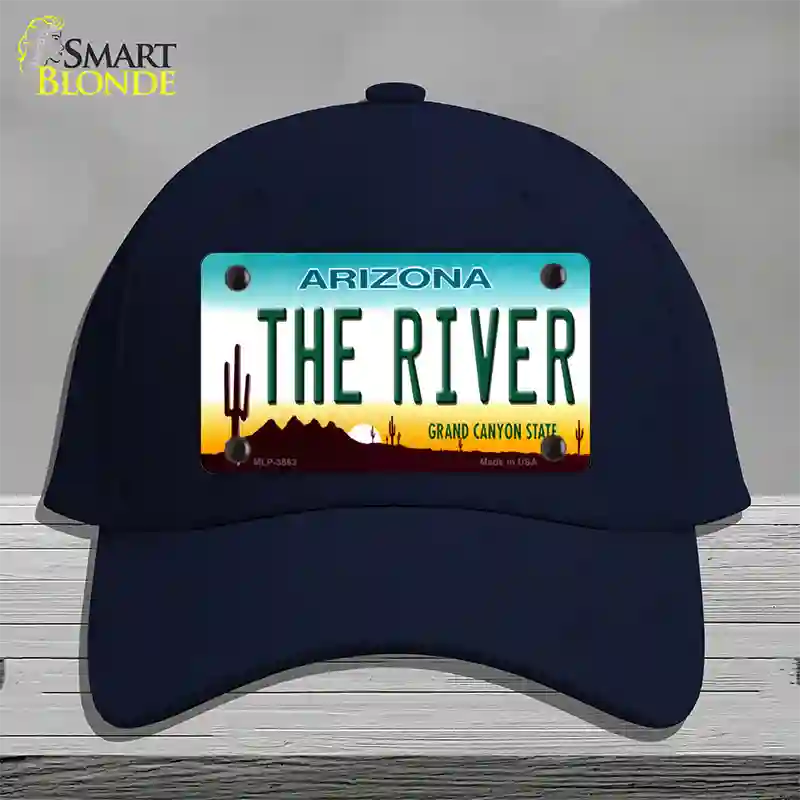 The River Arizona Novelty License Plate Hat Cotton / Navy