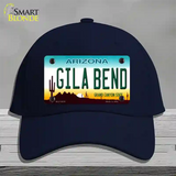 Gila Bend Arizona Novelty License Plate Hat Cotton / Navy