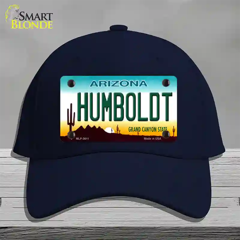 Humboldt Arizona Novelty License Plate Hat Cotton / Navy
