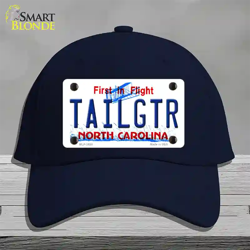 Tailgtr North Carolina Novelty License Plate Hat Cotton / Navy