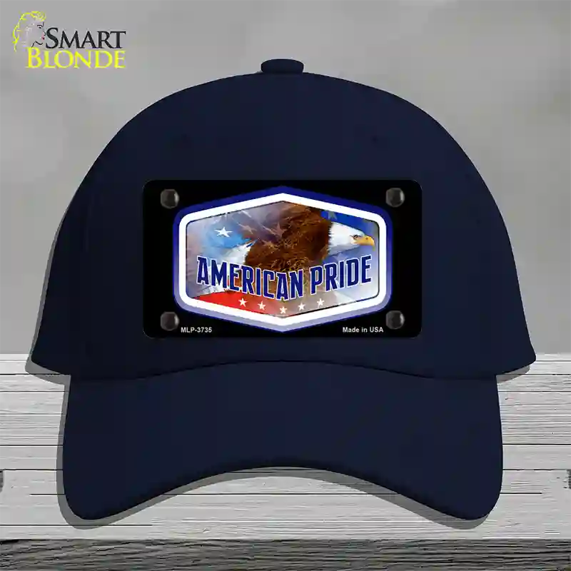 American Pride Novelty License Plate Hat Cotton / Navy