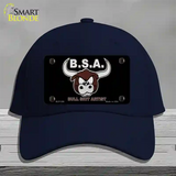 Bull Shit Artist Novelty License Plate Hat Cotton / Navy