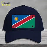 Namibia Flag Novelty License Plate Hat Cotton / Navy