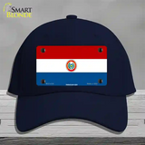 Paraguay-OBV Flag Novelty License Plate Hat Cotton / Navy