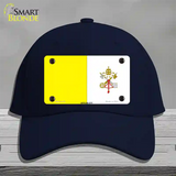 Vatican City Flag Novelty License Plate Hat Cotton / Navy