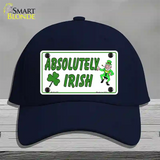 Absolutely Irish Novelty License Plate Hat Cotton / Navy