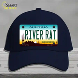 River Rat Arizona Novelty License Plate Hat Cotton / Navy