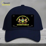 PA Constable Star Seal Novelty License Plate Hat Cotton / Navy