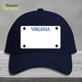 Virginia Old Dominion Blank Novelty License Plate Hat Cotton / Navy
