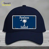 Pawleys Island Blue Novelty License Plate Hat Cotton / Navy