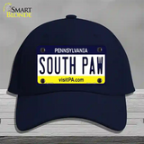 South Paw Pennsylvania State Novelty License Plate Hat Cotton / Navy