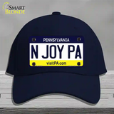 N Joy Pennsylvania State Novelty License Plate Hat Cotton / Navy