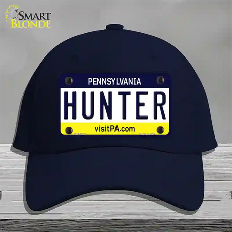Hunter Pennsylvania State Novelty License Plate Hat Cotton / Navy