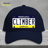 Climber Pennsylvania State Novelty License Plate Hat Cotton / Navy